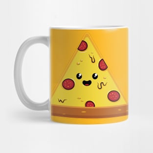 cute pizza flat design Mug